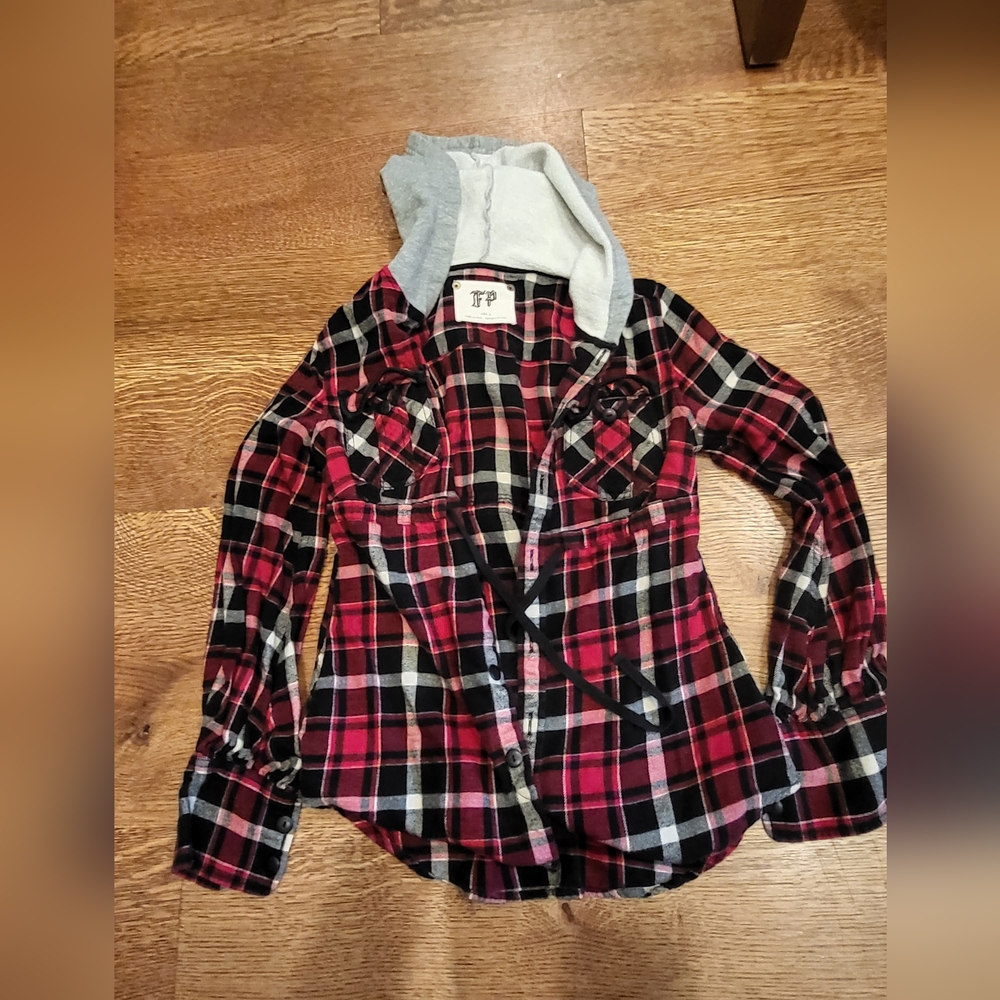 Free people flannel sz 2